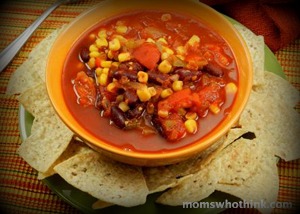Mexican corn and bean soup Final